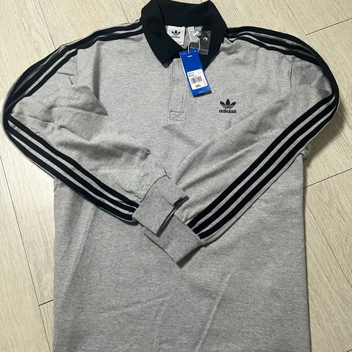 [BUNJANG] Adidas Rugby Polo Shirt / 아디다스 럭비 폴로 티셔츠