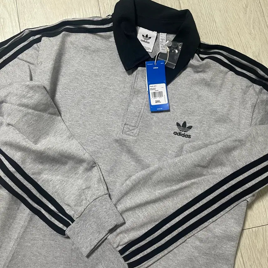 [BUNJANG] Adidas Rugby Polo Shirt / 아디다스 럭비 폴로 티셔츠