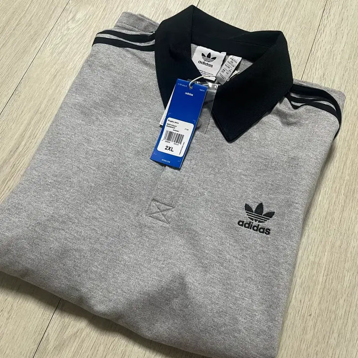 [BUNJANG] Adidas Rugby Polo Shirt / 아디다스 럭비 폴로 티셔츠
