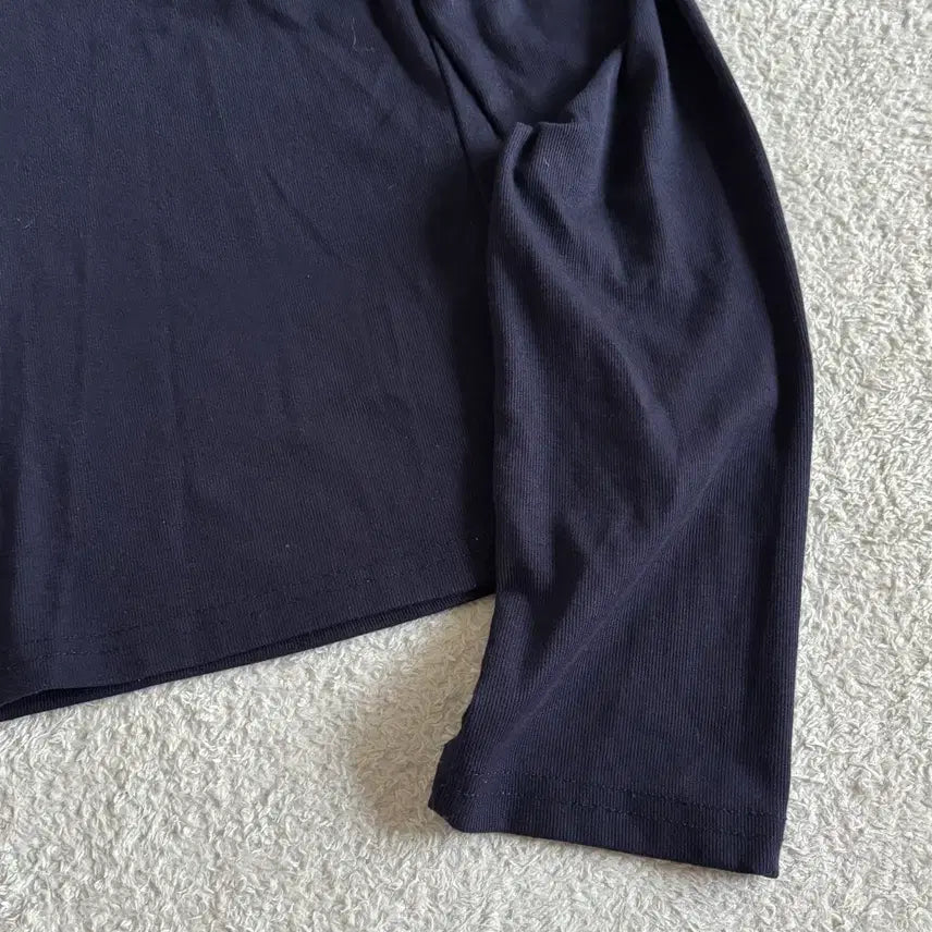 [BUNJANG] Vintage Navy Lace Point Inner Top / 빈티지 네이비 레이스포인트 이너 탑