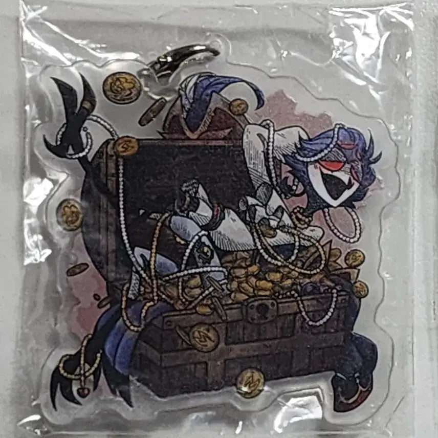 [BUNJANG] Helluva Boss Stolas 2025 Summer Pirate Acrylic Keyring / 헬루바보스 스톨라스 2025 여름 해적 아크릴 키링