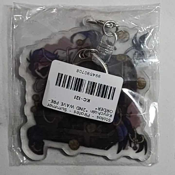 [BUNJANG] Helluva Boss Stolas 2025 Summer Pirate Acrylic Keyring / 헬루바보스 스톨라스 2025 여름 해적 아크릴 키링