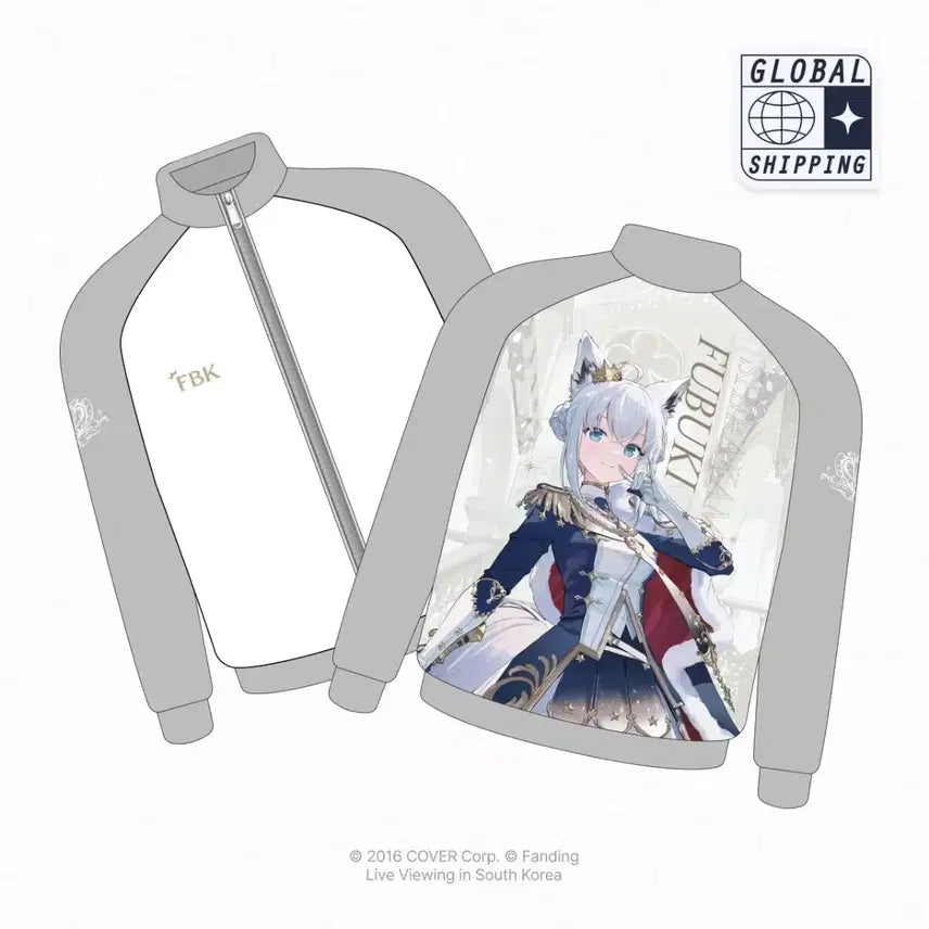 [SOLD OUT] 홀로라이브 시라카미 후부키 솔로라이브 트랙 재킷