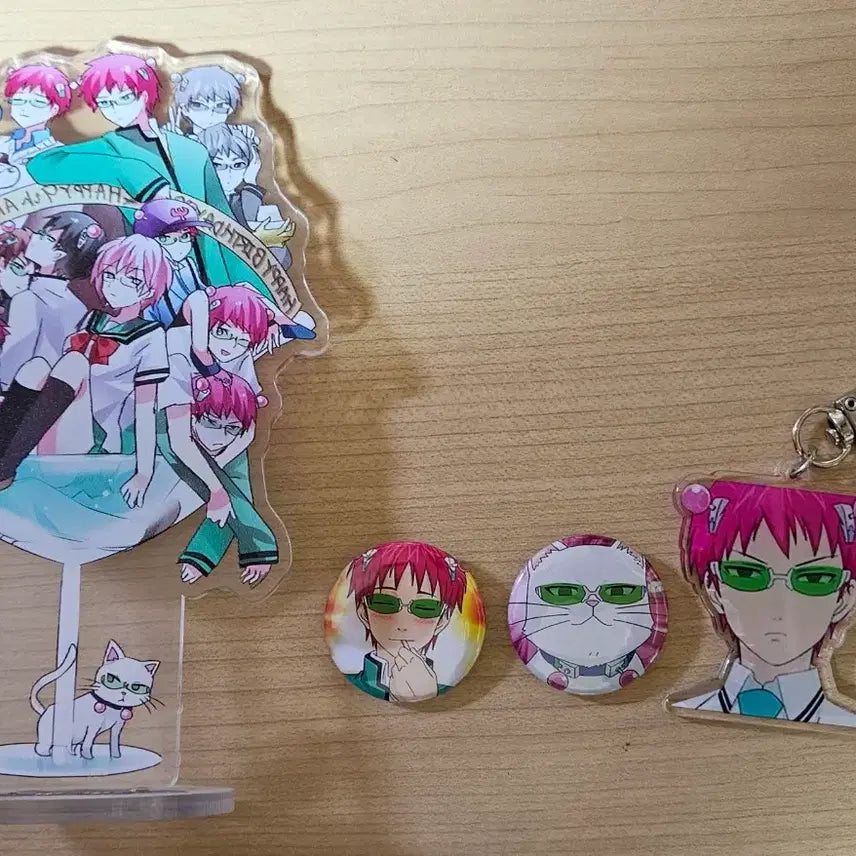 [BUNJANG] Saiki Kusuo Bundle Set / 사쿠재 사이키 쿠스오 굿즈 일괄