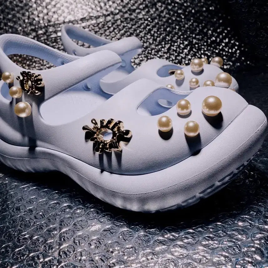 [BUNJANG] Crocs Paedra Embellished Mary Jane Dreamscape / [240] 크록스 파에드라 엠벨리시드 메리제인 드림스케이프
