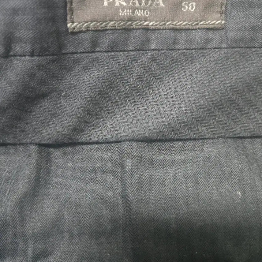[SOLD OUT] 프라다남성울정장바지블랙