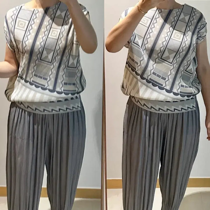 [SOLD OUT] 플리츠플리즈 미스트 탑