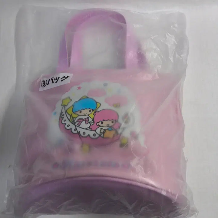 [BUNJANG] Little Twin Stars Kiki &amp; Lala Pink Bag / 미개봉, 2025 리틀트윈스타 키키라라 쿠지 3등 가방