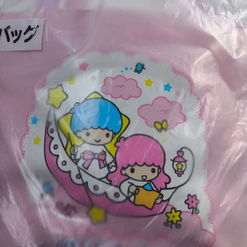 [BUNJANG] Little Twin Stars Kiki &amp; Lala Pink Bag / 미개봉, 2025 리틀트윈스타 키키라라 쿠지 3등 가방