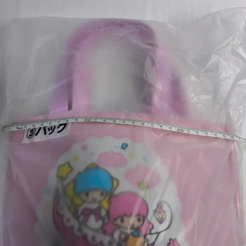 [BUNJANG] Little Twin Stars Kiki &amp; Lala Pink Bag / 미개봉, 2025 리틀트윈스타 키키라라 쿠지 3등 가방