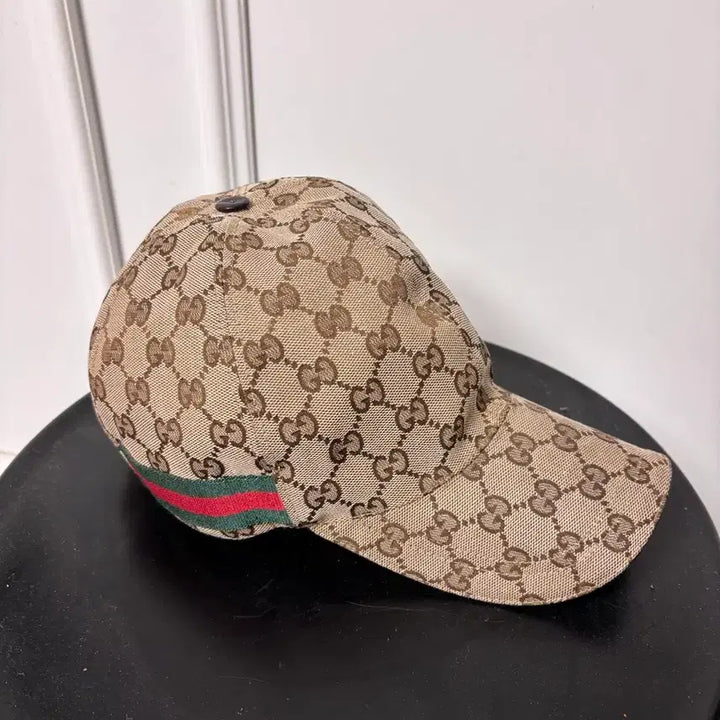 [BUNJANG] Gucci GG Logo Baseball Cap / 구찌 GG 로고 볼캡 모자 L