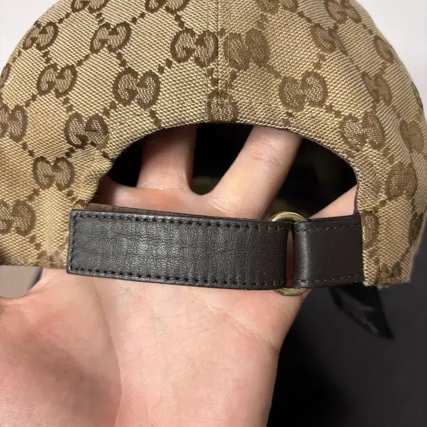 [BUNJANG] Gucci GG Logo Baseball Cap / 구찌 GG 로고 볼캡 모자 L