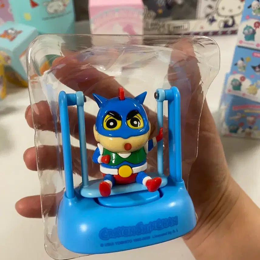 [BUNJANG] Crayon Shin-chan Swing Figure / 짱구 그네 피규어