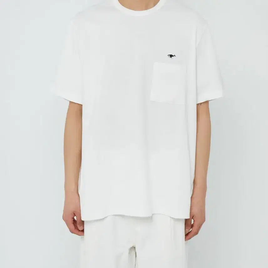[BUNJANG] NEITHERS 1-POCKET T-Shirt / 네이더스(NEITHERS) 원 포켓 티셔츠