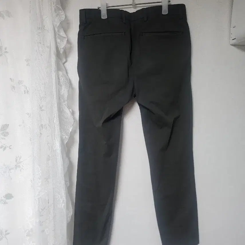 [BUNJANG] Theory Khaki Cotton Pants / 띠어리 카키 면바지
