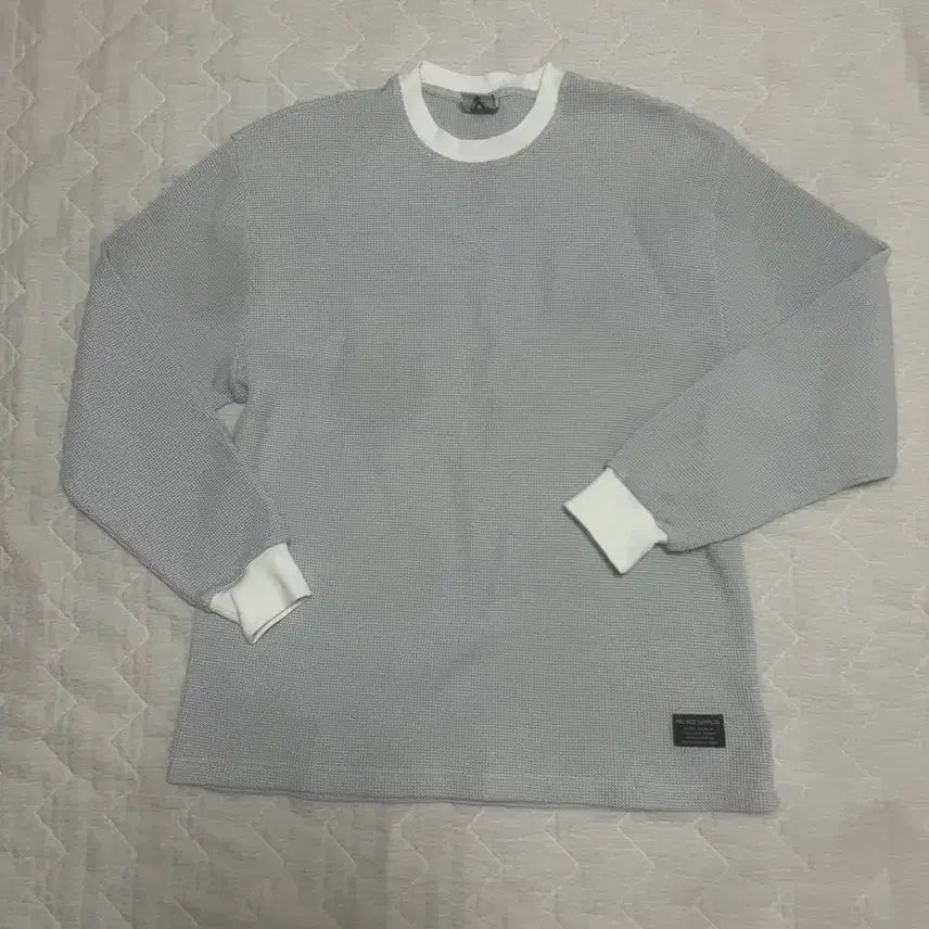 [BUNJANG] Palace Two-Tone Waffle Long Sleeve Shirt / 팔라스 투톤 와플 롱슬리브 화이트 25SS