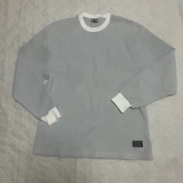 [BUNJANG] Palace Two-Tone Waffle Long Sleeve Shirt / 팔라스 투톤 와플 롱슬리브 화이트 25SS