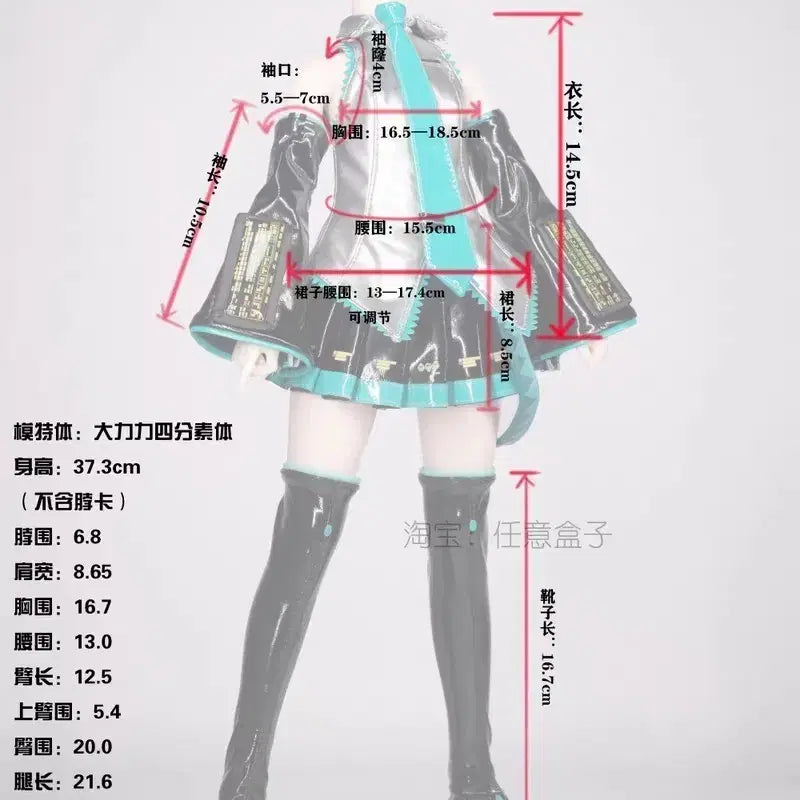 [BUNJANG] Hatsune Miku MSD Ball Jointed Doll Outfit / 비현물, 배송일정 모름) 하츠네 미쿠 bjd4 msd 구관 의상