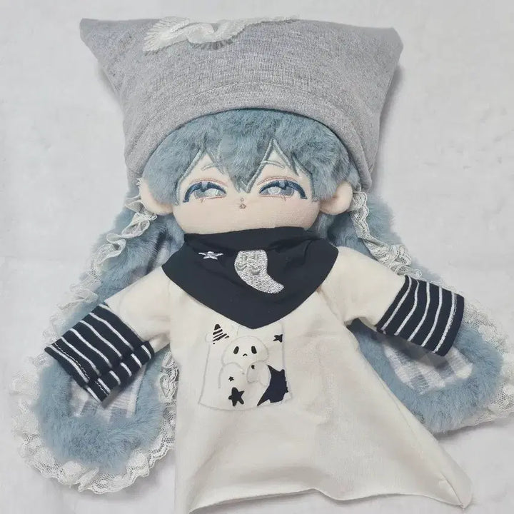 [BUNJANG] 20cm Doll Oversized Ghost Costume / 20cm 솜인형옷 오버핏 고스트 유령