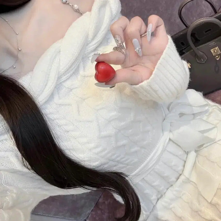 [BUNJANG] Lumignon Valentine Collection Long Strap Dress / lumignon 루미뇽 스트랩 케이블 롱 원피스 스나계