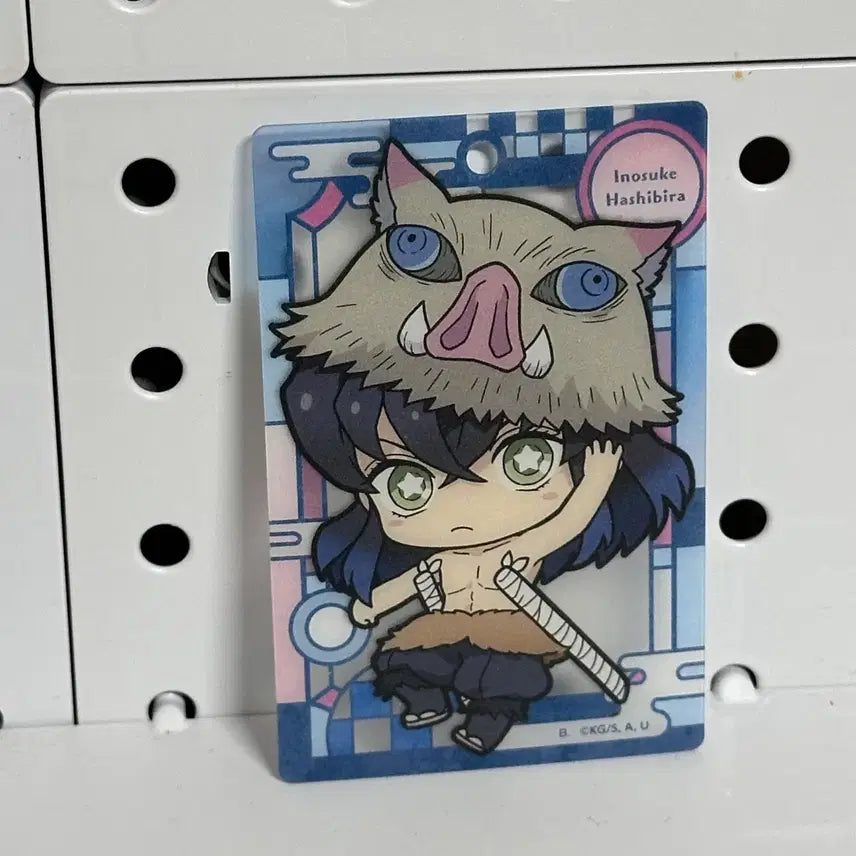 [BUNJANG] Demon Slayer Inosuke Acrylic Card / 귀멸의 칼날 이노스케 아크릴 카드