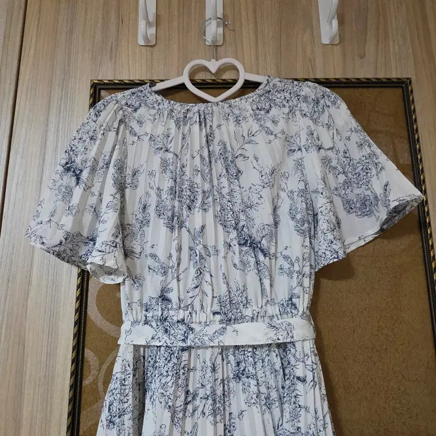 [BUNJANG] GRL Pleated Long Dress / 일브 스나계 GRL 뜨왈패턴 플리츠 롱원피스 일본브랜드 양산형