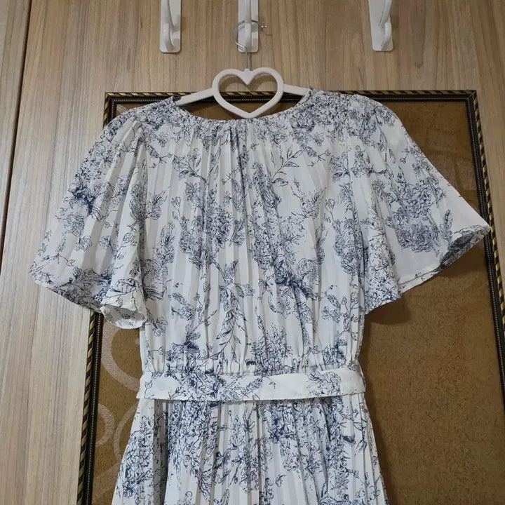 [BUNJANG] GRL Pleated Long Dress / 일브 스나계 GRL 뜨왈패턴 플리츠 롱원피스 일본브랜드 양산형