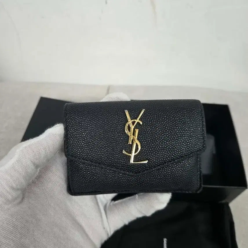 [BUNJANG] Authentic Yves Saint Laurent Uptown Card Holder / [정품] 입생로랑 업타운 카드지갑