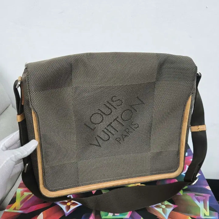 [BUNJANG] Louis Vuitton Jeanne Damier Crossbody Bag / [정품] 루이비통 제앙 다미에 크로스백