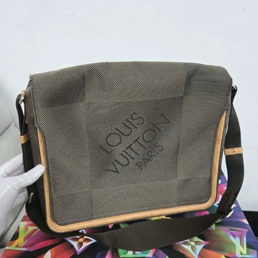 [BUNJANG] Louis Vuitton Daejang Damier Crossbody Bag / [보증서 정품] 루이비통 대제앙 다미에 크로스백