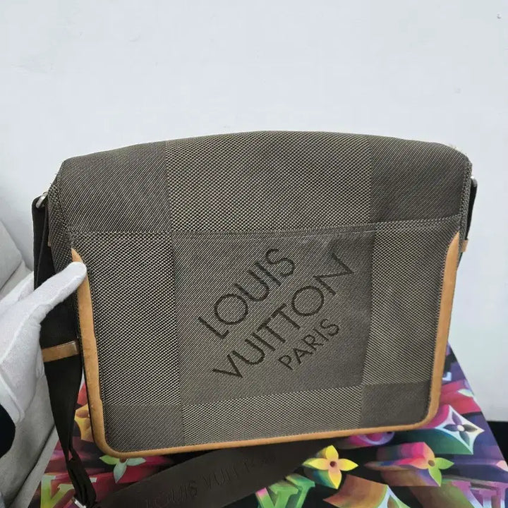 [BUNJANG] Louis Vuitton Daejang Damier Crossbody Bag / [보증서 정품] 루이비통 대제앙 다미에 크로스백