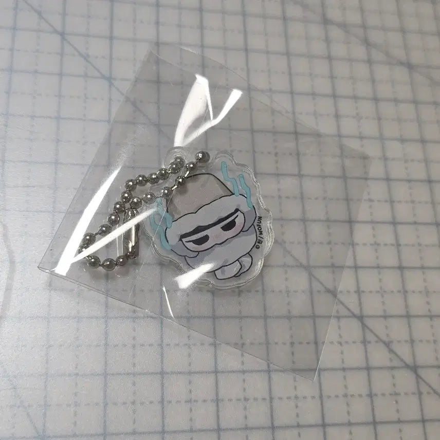 [BUNJANG] M2F Checkmate Acrylic Keyring / 모펀 체크메이트 아크릴 키링