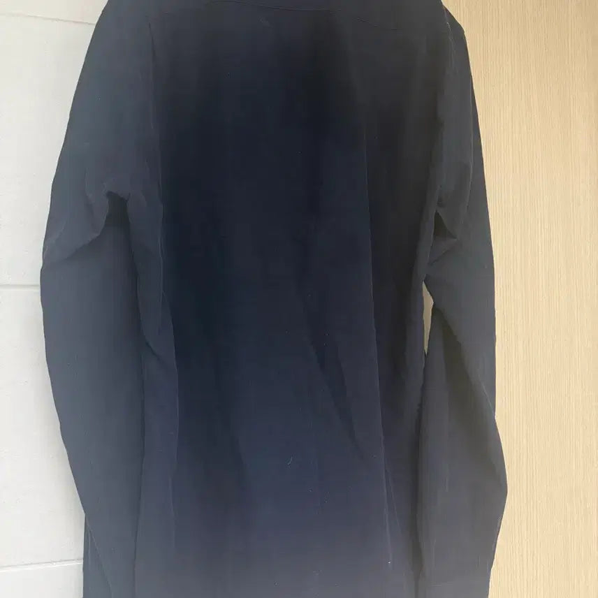 [BUNJANG] The Kooples Stand Collar Navy Corduroy Shirt (M) / 더 쿠플스 스탠드카라 네이비 코듀로이 셔츠m