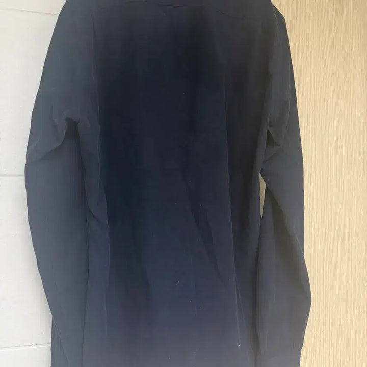 [BUNJANG] The Kooples Stand Collar Navy Corduroy Shirt (M) / 더 쿠플스 스탠드카라 네이비 코듀로이 셔츠m