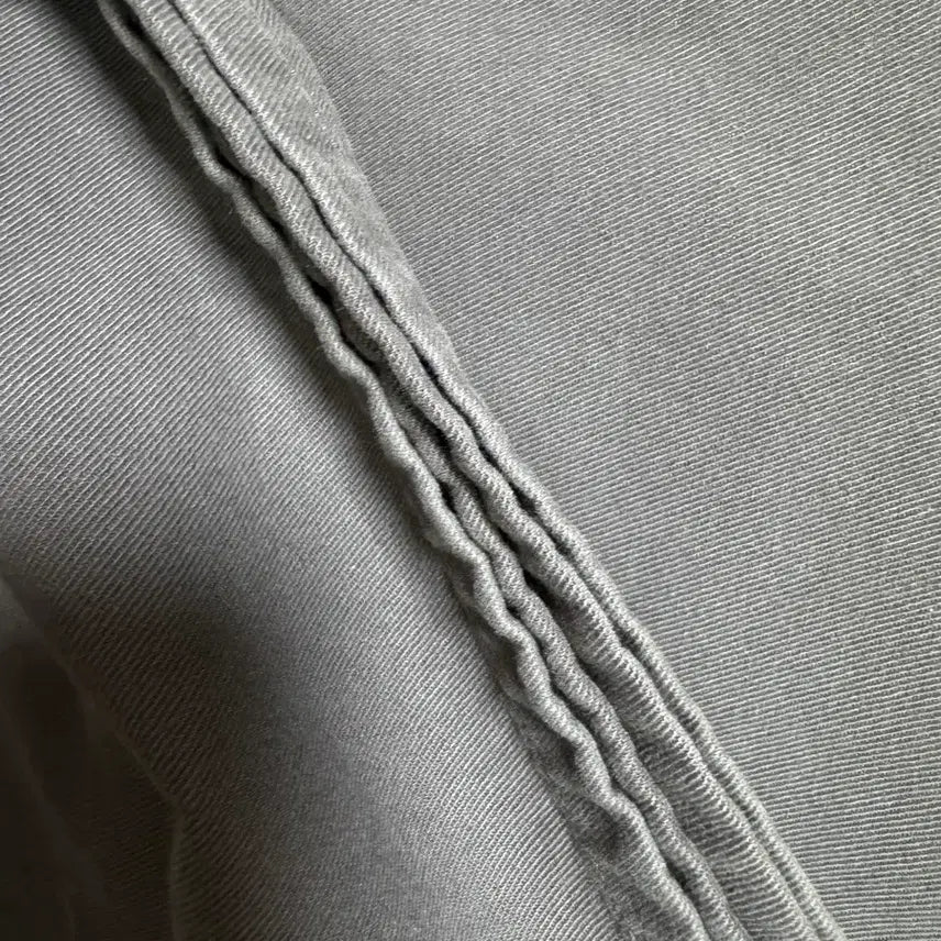 [SOLD OUT] 4) 폴리테루 원턱 고시마 팬츠 올리브그레이