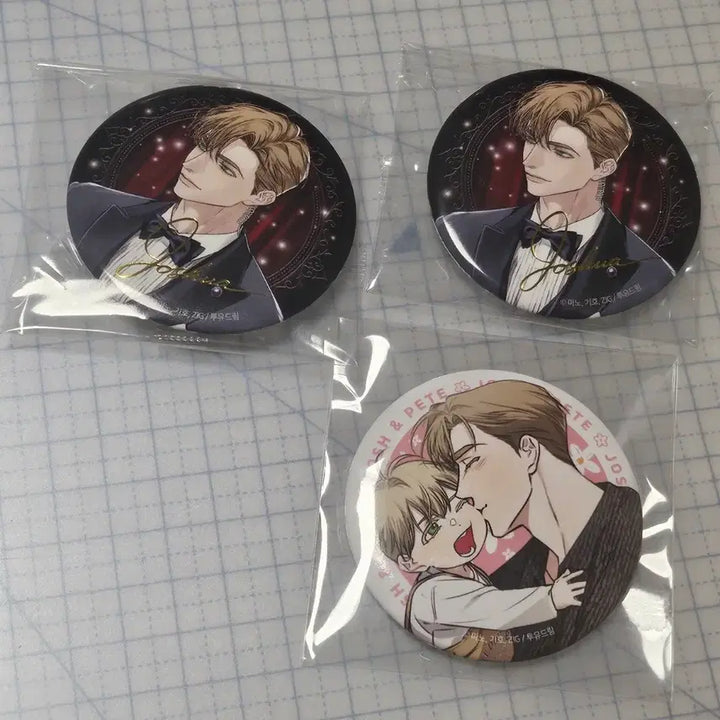 [BUNJANG] Fantazyt Kiss Me If You Can Joshua Can Badge Bundle Set / 판타지트 키스미이프유캔 키이프 조슈어 캔뱃지 일괄