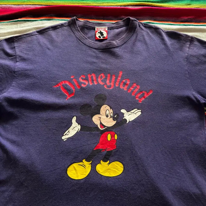 [BUNJANG] Disney Mickey Mouse Disneyland Vintage T-Shirt / 90s USA Disneyland Mickey mouse T shirt