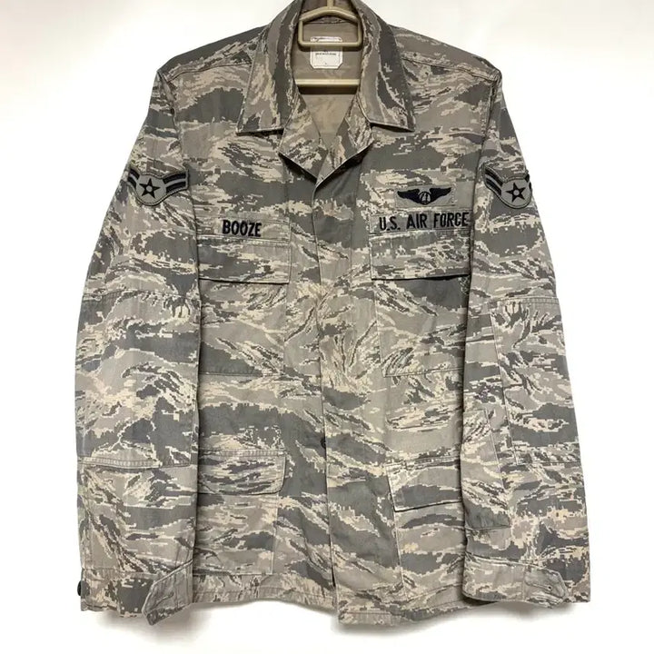 [BUNJANG] U.S. Air Force Camo Military Uniform Top / 미공군 U.S. AIR FORCE 카모 군복 상의 105-110