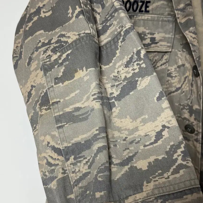 [BUNJANG] U.S. Air Force Camo Military Uniform Top / 미공군 U.S. AIR FORCE 카모 군복 상의 105-110