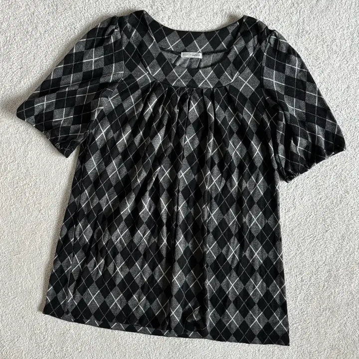 [BUNJANG] AVV Standard Vintage Check One-Piece Top / 일본빈티지 avv standard 체크 원피스 탑