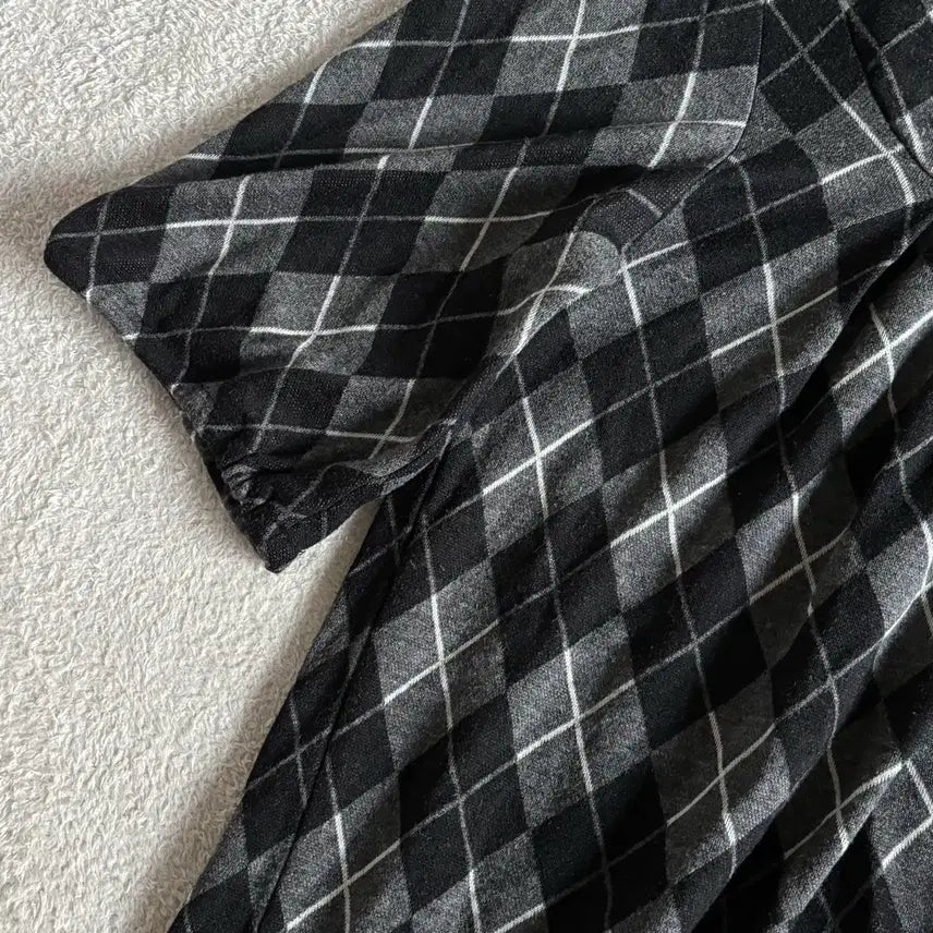 [BUNJANG] AVV Standard Vintage Check One-Piece Top / 일본빈티지 avv standard 체크 원피스 탑