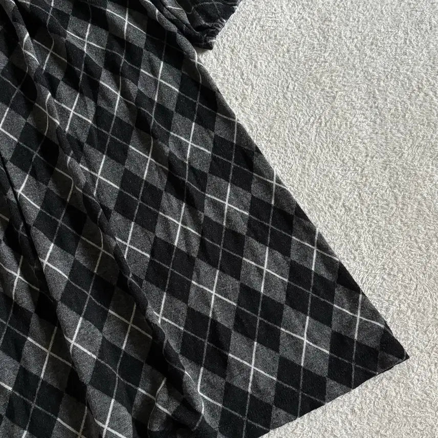 [BUNJANG] AVV Standard Vintage Check One-Piece Top / 일본빈티지 avv standard 체크 원피스 탑