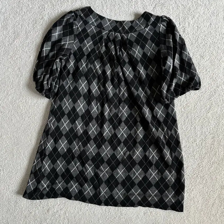 [BUNJANG] AVV Standard Vintage Check One-Piece Top / 일본빈티지 avv standard 체크 원피스 탑