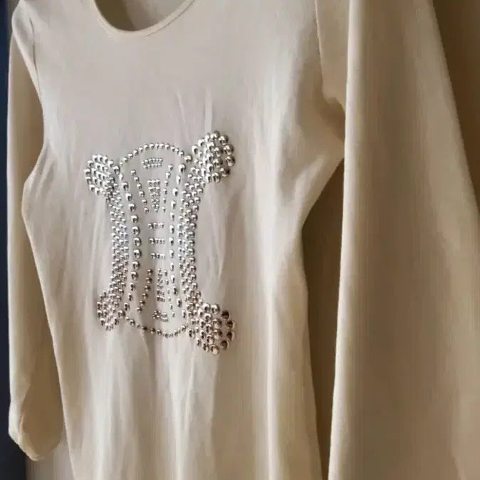 [BUNJANG] Celine Cubic 3/4 Sleeve T-shirt / 셀린느  큐빅 7부 티셔츠