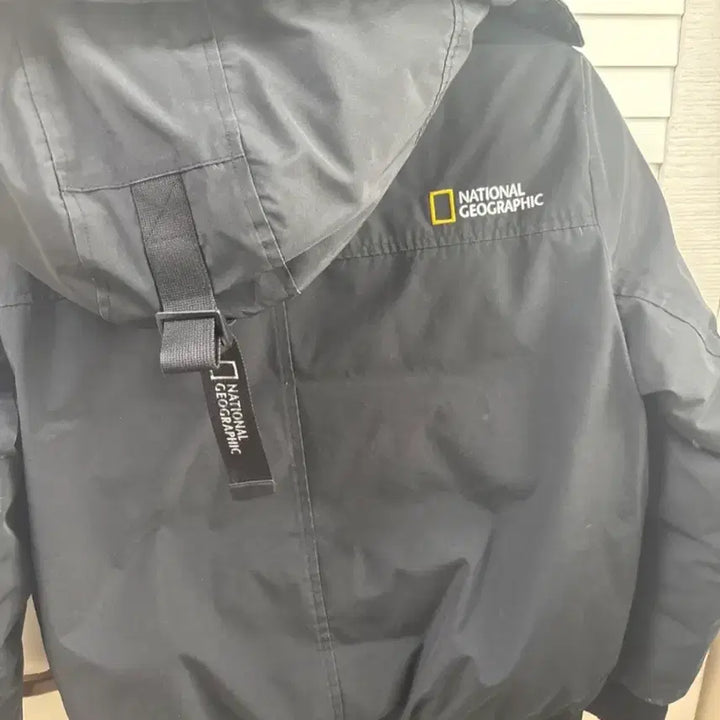 [BUNJANG] National Geographic Black Padded Jacket / 내셔널지오그래픽 블랙 패딩