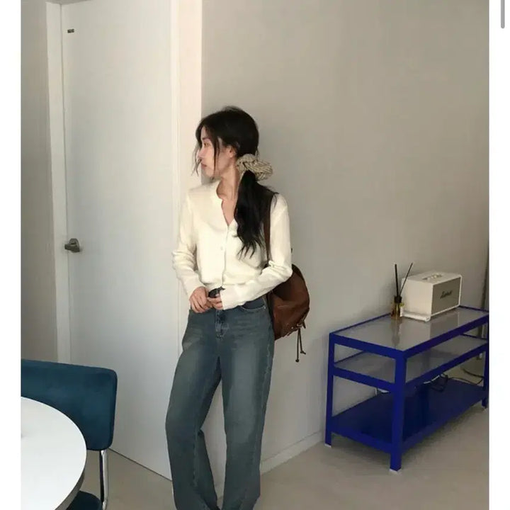 [SOLD OUT] [새상품] 니어웨어 프라움 워싱 와이드 데님 M