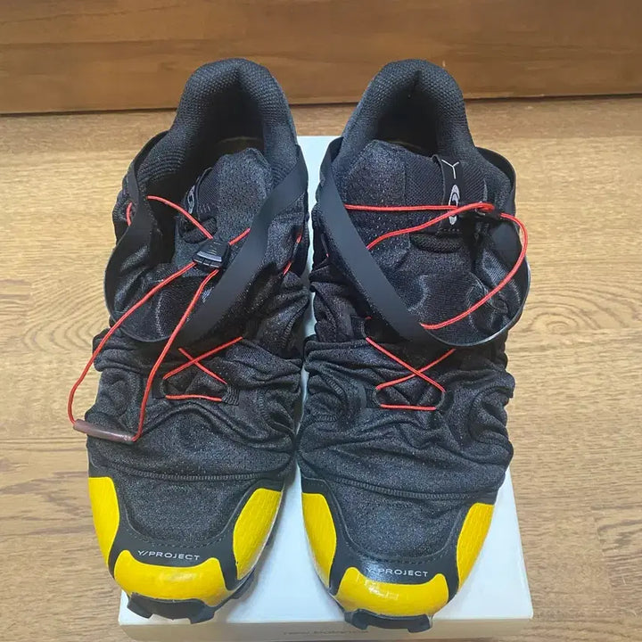 [BUNJANG] Salomon Y/Project Speedcross Black/Yellow Sneakers / 살로몬 Y/PROJECT 스피드크로스 블랙레몬 285