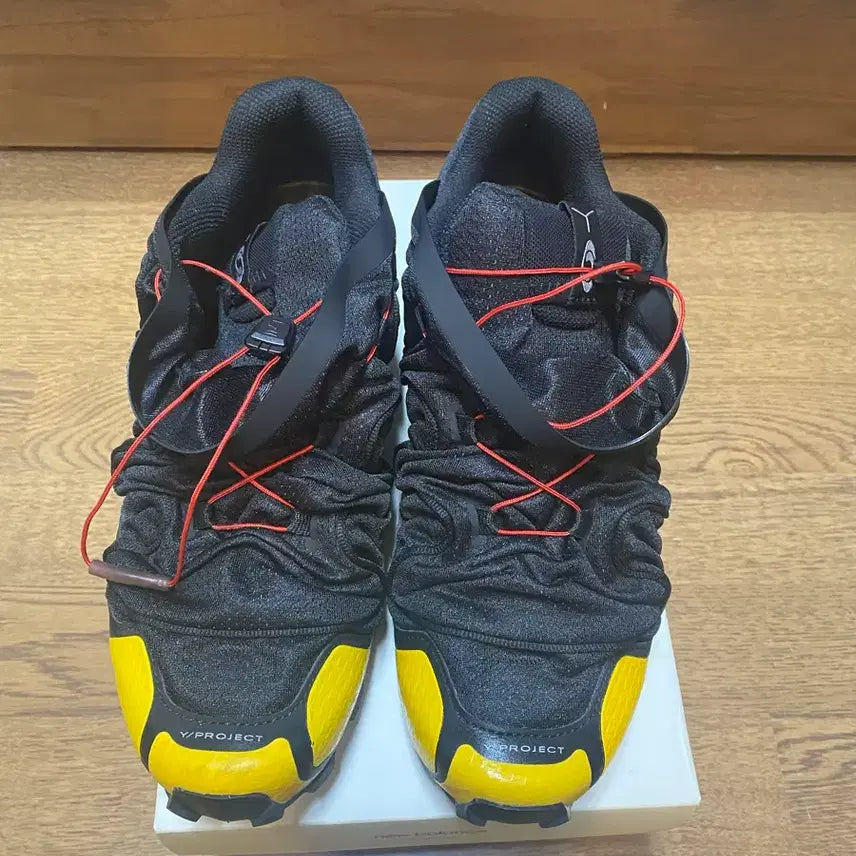 [BUNJANG] Salomon Y/Project Speedcross Black/Yellow Sneakers / 살로몬 Y/PROJECT 스피드크로스 블랙레몬 285