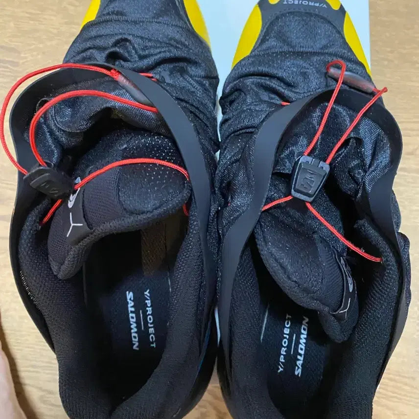 [BUNJANG] Salomon Y/Project Speedcross Black/Yellow Sneakers / 살로몬 Y/PROJECT 스피드크로스 블랙레몬 285