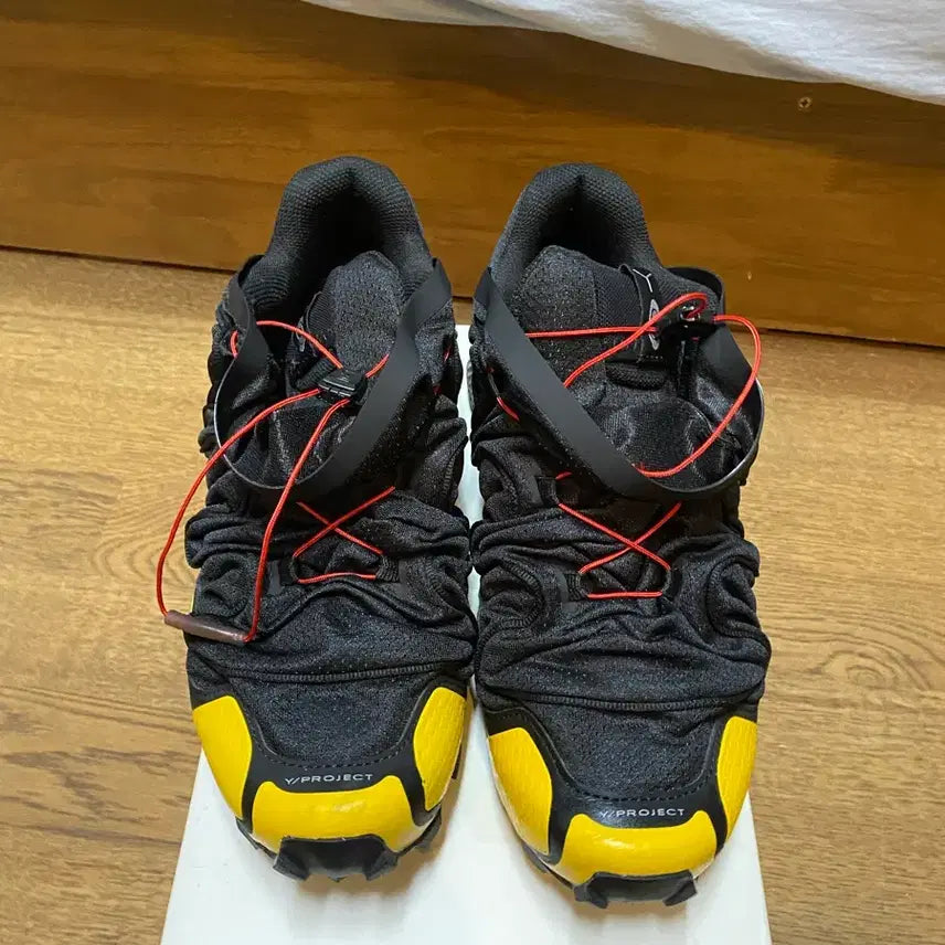 [BUNJANG] Salomon Y/Project Speedcross Black/Yellow Sneakers / 살로몬 Y/PROJECT 스피드크로스 블랙레몬 285